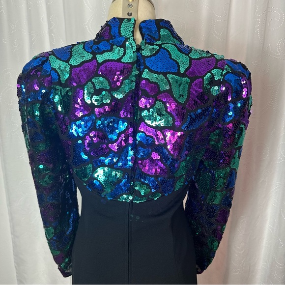 Vintage Morton Myles sequin dress - Picture 8 of 9